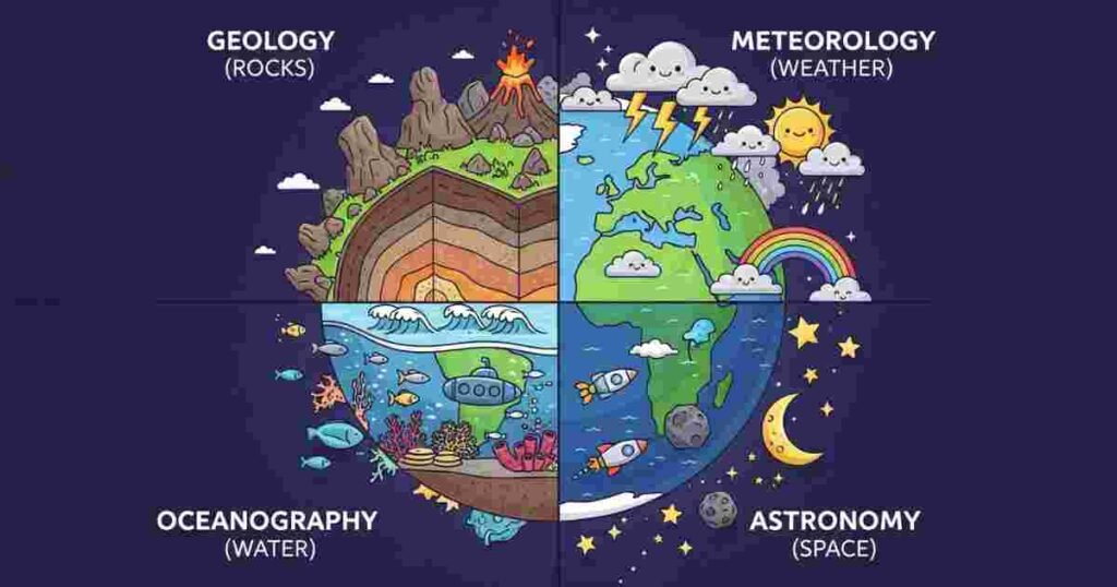 earth science topics college