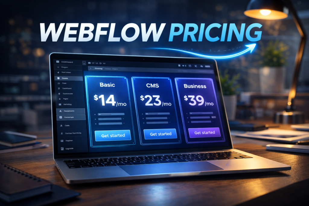 webflow pricing