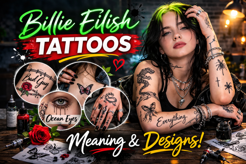 billie eilish tattoos