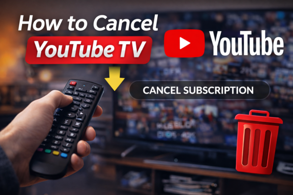 how to cancel youtube tv