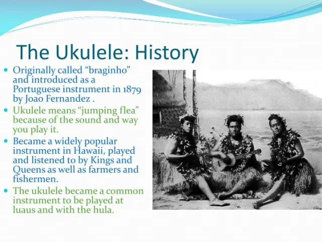 ukulele history