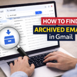 how to find archived emails in gmail