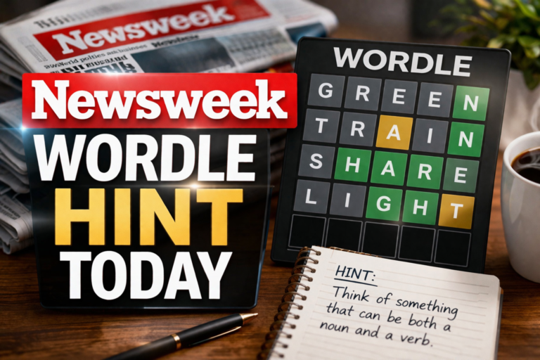 Newsweek Wordle Hint Today (April 3, 2026) – Easy Step-by-Step 5-Letter Solution