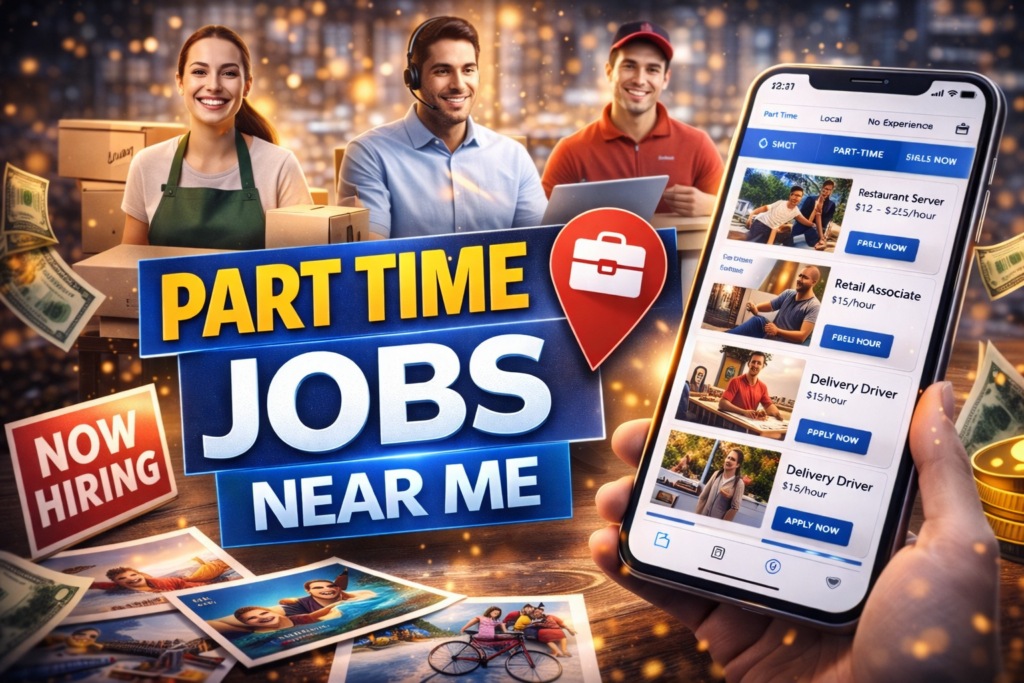 part time jobs near me